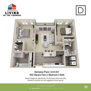 2BR/2BA