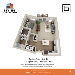 1BR/1BA