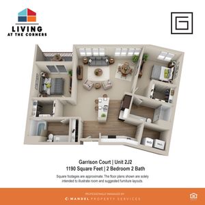 2BR/2BA