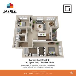 2BR/2BA