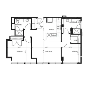 Stadium Lofts - Two Bedroom - Style A