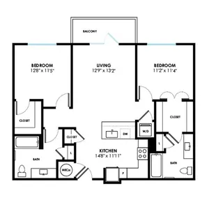 Hickory Floor Plan