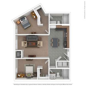 Cloud on Fifth - Apartment Floorplan