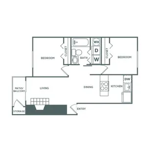 2bx1b | 835 sq ft