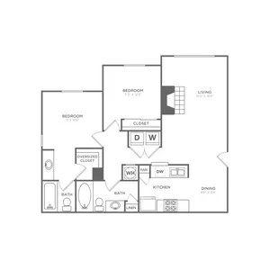 B1 1106 sq ft