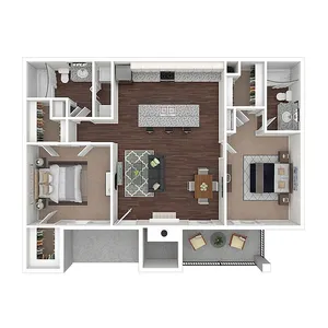 B2 | 2x2 | 1000 sf