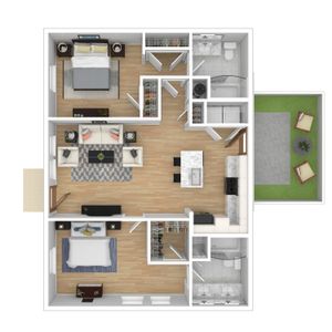 2 BR DUPLEX WITH YARD