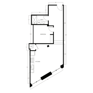 One Bedroom Liberty West Bottoms Flats