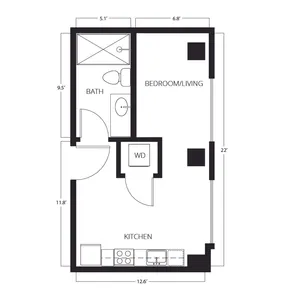 Studio Wyoming West Bottom Flats