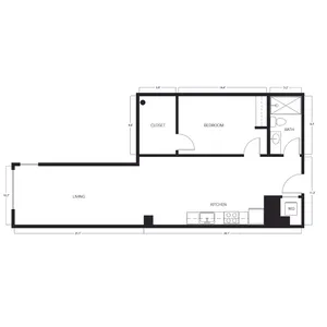 Wyoming One Bedroom West Bottoms Flats