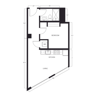 West Bottoms Flats One Bedroom Wyoming