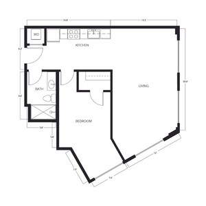 West Bottoms Flats Wyoming One Bedroom