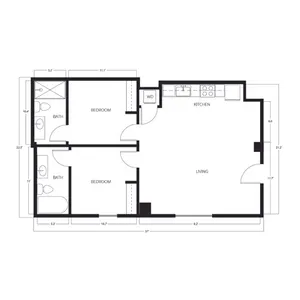 Wyoming West Bottoms Flats Two Bedroom