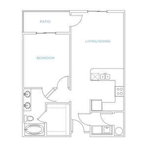 Domain City Center A2 Floor Plan Image