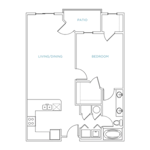 Domain City Center A4 Floor Plan Image