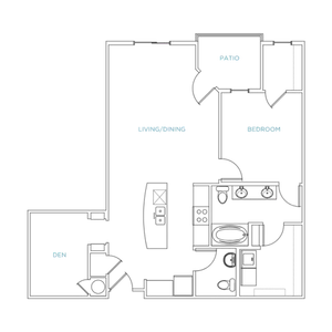Domain City Center B1 Floor Plan Image