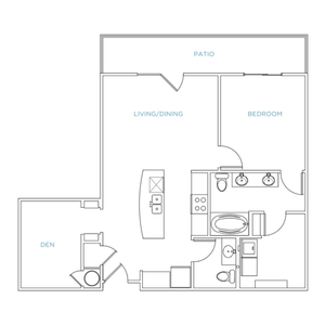 Domain City Center B1b Floor Plan Image