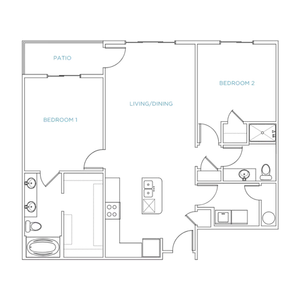Domain City Center C1 Floor Plan Image