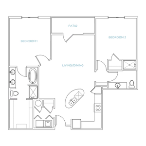 Domain City Center C2 Floor Plan Image