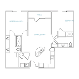 Domain City Center C2a Floor Plan Image