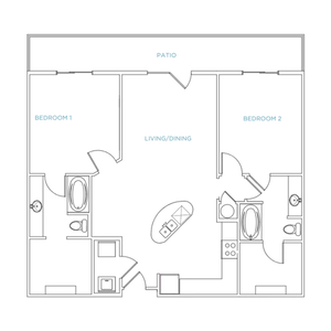 Domain City Center C2b Floor Plan Image