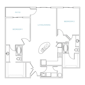 Domain City Center C3 Floor Plan Image