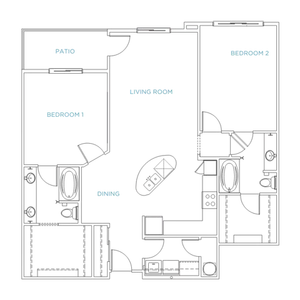 Domain City Center C3d Floor Plan Image