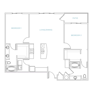 Domain City Center C4 Floor Plan Image