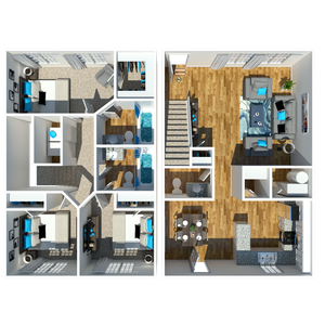 Three Bedroom