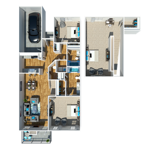 3 Bedroom Duplex