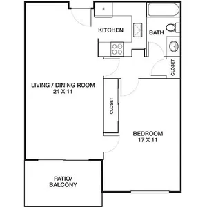 Villas of Pasadena - Ambrosia Premier Floor Plan