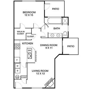 Township - Bristlecone Apartment Floor Plan