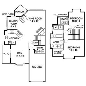 Township - Ponderosa Townhome Floor Plan