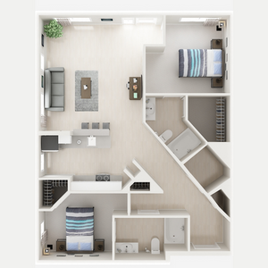 2B Furnished