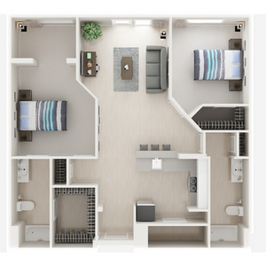 2C Furnished