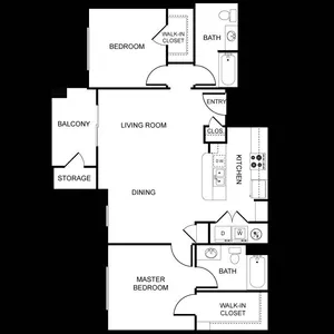 Raintree C1 Two Bedrooms