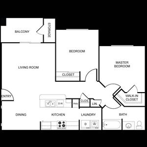 Raintree B1 Two Bedrooms
