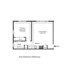 One Bedroom Efficiency