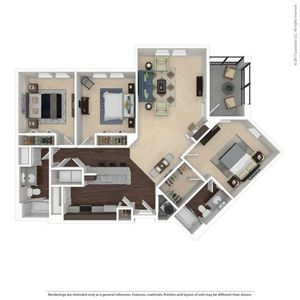 Spacious Three Bedroom and Two Bathroom with Open Concept
