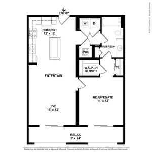 One Master Bedroom One Bathroom