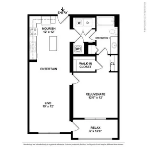 One Master Bedroom One Bathroom