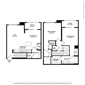 Spacious Three Bedroom and Two Bathroom with Open Concept