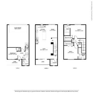 Spacious Two Bedroom 2.5 Bathroom with Open Concept and Patio
