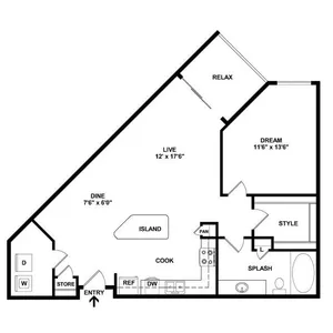 The Bend Floorplan