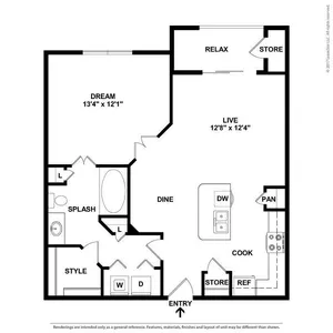 One Master Bedroom One Bathroom