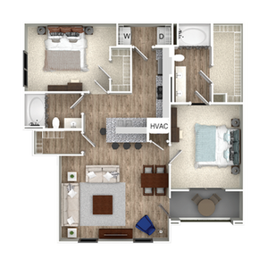 The Collins Abita Floor Plan