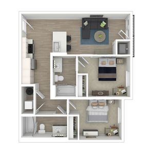 2x2 A 3D Floorplan