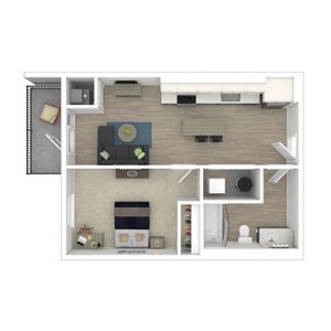 1x1 A 3D Floorplan
