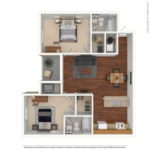 2x2 Floorplan