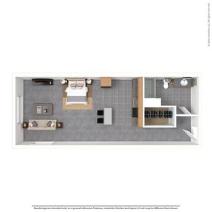 Studio 1 Bath